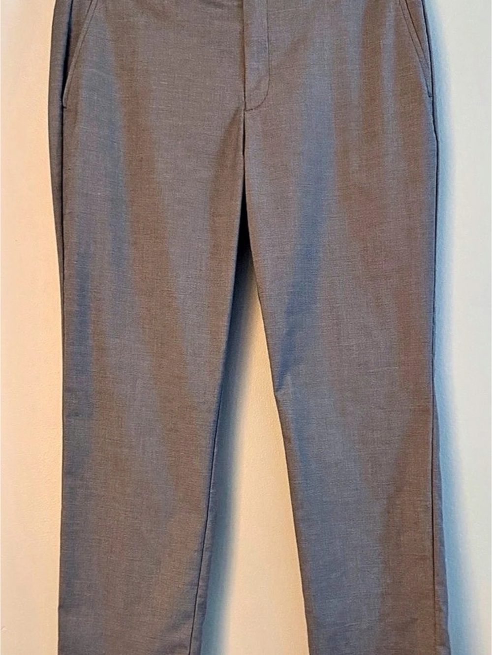 Michael Kors Gray Straight Leg Pants Waist 34 Length 30